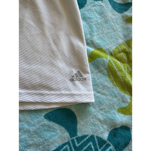 Adidas Club Skirt Skort White GOLF TENNIS Aeroready Primegreen Womens XL - Picture 2 of 10